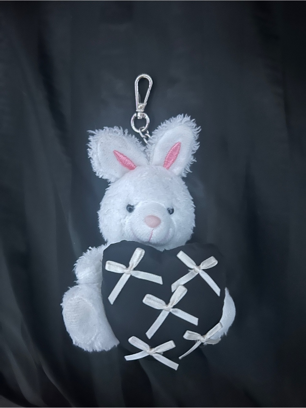 A bunny keychain